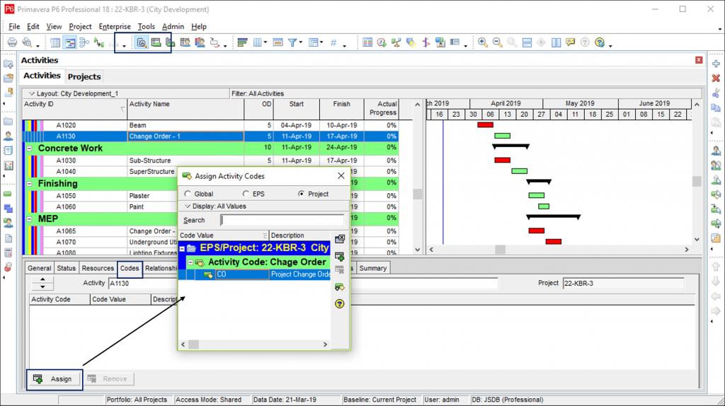 How to get Colors in Primavera P6 - Image 3